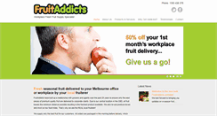 Desktop Screenshot of fruitaddicts.com